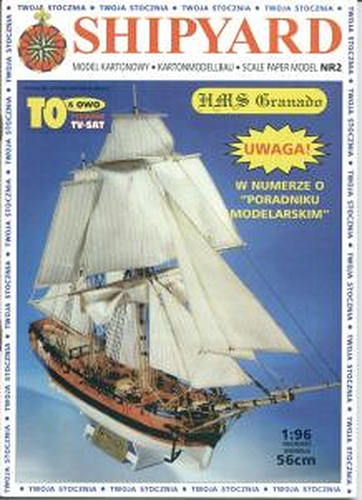 Plan Sloop HMS Granado - SHIPYARD